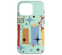 Arte Kitsch estético Retro de Mediados de Siglo Moderno MCM Vibe Carcasa para iPhone 16 Pro