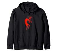 Arte Kokopelli Hopi Sudadera con Capucha