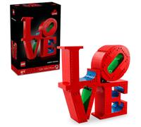 Lego Art Love: Maqueta 3d De Letras Decorativas, Regalo San Valentín O Día Madre 31214