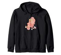 Arte lindo de cerdo relajante para el día del spa, cerdos del amor Sudadera con Capucha