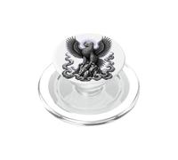 Arte Lineal de mitología Sagrada Legendario pájaro Gigante Roc PopSockets PopGrip para MagSafe