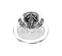 Arte Lineal divino del Poder Sagrado de la Diosa hindú de Kali PopSockets PopGrip para MagSafe