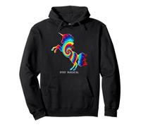 Arte mágico de fantasía mística y Unicornio de Stay Magical Rainbow Unicorn Sudadera con Capucha
