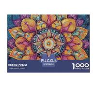 Arte Mandala Colorido Cartón Ecológico Ideal para Refresco Mental, Reducción De Estrés Y Actividades De Ocio Diarias 38x26cm/1000pcs