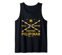Arte Marcial Filipino Eskrima Kali Arnis Camiseta sin Mangas