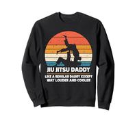 Arte marcial Retro Vintage Jiu Jitsu Daddy Sudadera