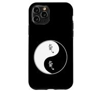 Arte marcial Taiji Yin Yang Taoism Symbol and Chi Carcasa para iPhone 11 Pro