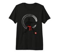 Arte Marcial Zen: Minimalista Karate Meditación Camiseta Premium
