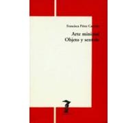 Arte Minimal. Objeto Y Sentido