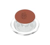 Arte Minimalista de líneas Florales de Abeja PopSockets PopGrip para MagSafe