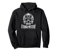 Arte Misterioso Eterno de Calavera de Cristal para místicos Sudadera con Capucha