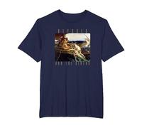 Arte mitología Griega Ulises Sirenas Odisea Homero Barco Camiseta, Hombre Tallas Grandes, Azul Marino, 5X Alto
