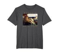 Arte mitología Griega Ulises Sirenas Odisea Homero Barco Camiseta, Hombre Tallas Grandes, Jaspeado Oscuro, 5X Alto