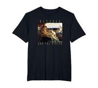 Arte mitología Griega Ulises Sirenas Odisea Homero Barco Camiseta, Hombre Tallas Grandes, Negro, 4X Alto