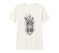 Arte mitológico de Las runas del Cuervo nórdico de Odin, Todos los Padres Camiseta Premium