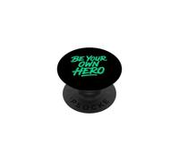 Arte Motivacional Sé tu Propio héroe Graffiti tipografía PopSockets PopGrip Adhesivo