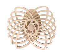 Arte Mural Cinético en Movimiento, Escultura de Madera Manual con Movimiento Hipnótico, Equilibrio Energético Cinético, Decoración de Pared 3d Única y Relajante Hecha a Mano para Sala de Estar