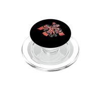 Arte Nativo Americano de Alaska Tlingit Haida Eagle Tribal PopSockets PopGrip para MagSafe