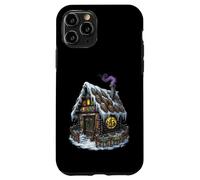 Arte navideño pagano de Dark Witch Cottagecore Gingerbread Yule Carcasa para iPhone 11 Pro