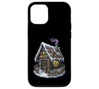 Arte navideño pagano de Dark Witch Cottagecore Gingerbread Yule Carcasa para iPhone 12/12 Pro