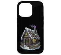 Arte navideño pagano de Dark Witch Cottagecore Gingerbread Yule Carcasa para iPhone 13 Pro