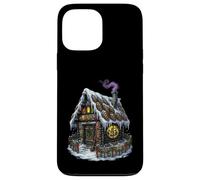 Arte navideño pagano de Dark Witch Cottagecore Gingerbread Yule Carcasa para iPhone 13 Pro MAX