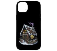 Arte navideño pagano de Dark Witch Cottagecore Gingerbread Yule Carcasa para iPhone 14 Plus