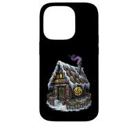 Arte navideño pagano de Dark Witch Cottagecore Gingerbread Yule Carcasa para iPhone 14 Pro