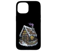 Arte navideño pagano de Dark Witch Cottagecore Gingerbread Yule Carcasa para iPhone 15