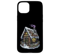 Arte navideño pagano de Dark Witch Cottagecore Gingerbread Yule Carcasa para iPhone 15 Plus