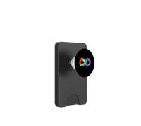 Arte Neurodivergente Rainbow Splash Infinity para Adultos PopSockets PopWallet para MagSafe