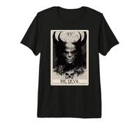 Arte Oscuro Oculto Terror Diablo Tarot Tarjeta Camiseta Premium