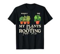 Arte para Amantes de Las Plantas Mis Plantas me están enraizando Camiseta