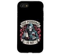 Arte para amantes del vino con la muerte de Dios Perdona Io No Carcasa para iPhone SE (2020) / 7 / 8