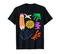 Arte para maestros de regreso a clases al estilo Matisse Camiseta