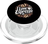 Arte para tazas con diseño de café expreso con diseño de granos PopSockets PopGrip para MagSafe