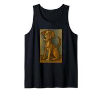 Arte - Perro Picasso Camiseta sin Mangas