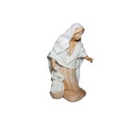 Arte Pesebre Figuras para Pintar Pastora lavandera para Pintar, para Figuras de 14 cm