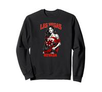 Arte Pin-Up de Las Vegas Nevada Sudadera
