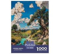 Arte Pintura al óleo Puzzle De 1000 Piezas, Juego Educativo, Desafío, Clásicos para Adultos Y Niños A Partir De 12 Años Un Rompecabezas Desafiante - Decoración del Hogar 38x26cm/1000pcs