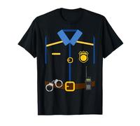 Arte policial divertido para policías, hombres, mujeres, amantes de los oficiales de policía Camiseta