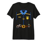Arte policial Divertido para policías, Hombres, Mujeres, Amantes de los Oficiales de policía Camiseta Premium