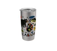 Arte popular de Sweet Home Alabama Vaso térmico de acero inoxidable de doble pared