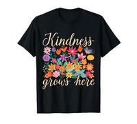 Arte Popular, Floral y botánico, Regalo de Kindness Grows Here Camiseta