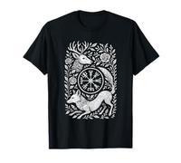 Arte Popular nórdico místico, brújula Vegvisir, nórdico pagano Camiseta
