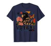 Arte Popular Salvaje y Maravilloso de Virginia Occidental Camiseta