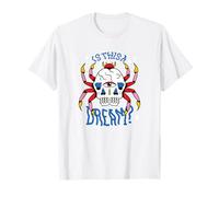 Arte psicodélico de calavera y tercer ojo Camiseta