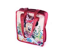 ARTE REGAL Disney Minnie Bolsa Escolar, 30 cm, Rojo