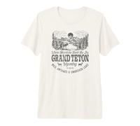 Arte Retro de la Naturaleza de la Vida Silvestre de la Camiseta Premium