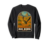 Arte Roadrunner de Texas en el Parque Nacional Big Bend Sudadera